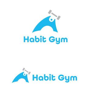 marutsuki (marutsuki)さんの24時間ジム『Habit Gym』のロゴへの提案