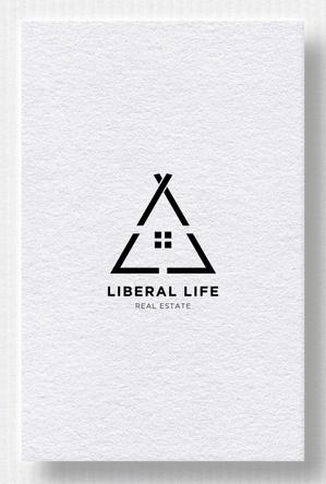 HELLO (tokyodesign)さんの不動産仲介営業会社「LIBERAL　LIFE（リベラルライフ）」のロゴ（商標登録予定なし）への提案