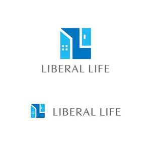 otanda (otanda)さんの不動産仲介営業会社「LIBERAL　LIFE（リベラルライフ）」のロゴ（商標登録予定なし）への提案