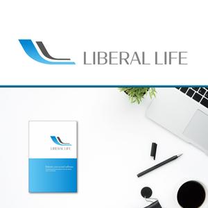 G-crep (gcrep)さんの不動産仲介営業会社「LIBERAL　LIFE（リベラルライフ）」のロゴ（商標登録予定なし）への提案