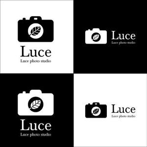m_flag (matsuyama_hata)さんのSNS・名刺　Luce photo studioの店舗ロゴへの提案
