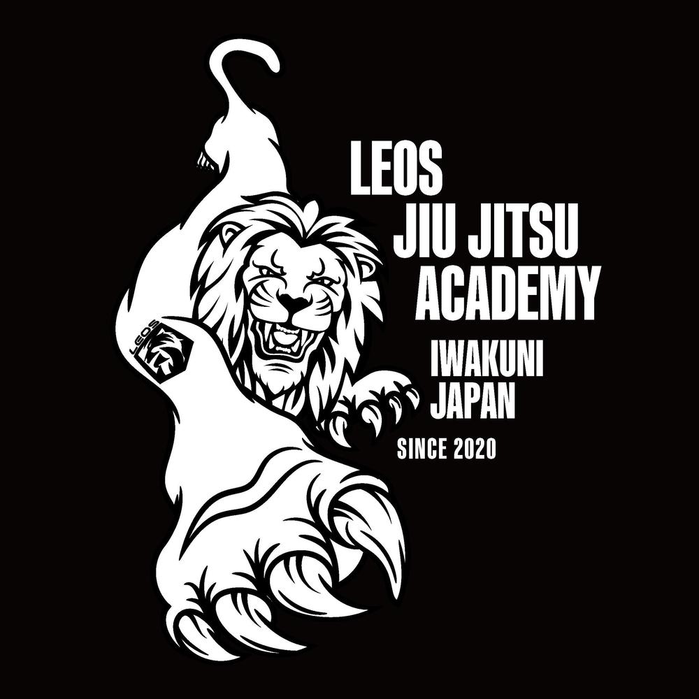 ブラジリアン柔術アカデミー「LEOS JIU JITSU ACADEMY」のTシャツデザイン