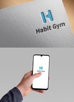 清水　貴史 (smirk777)さんの24時間ジム『Habit Gym』のロゴへの提案
