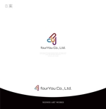 NJONESKYDWS (NJONES)さんのリサイクルショップ、買取専門店、不動産業などを運営する「fourYou株式会社」のロゴへの提案