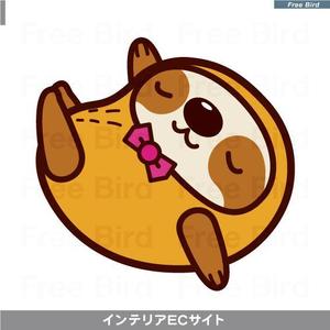 free bird (free-bird)さんのインテリアECサイトのキャラクターロゴへの提案