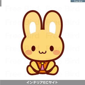 free bird (free-bird)さんのインテリアECサイトのキャラクターロゴへの提案