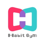 たいやきあんこ味 (TAIYAKI-ANKOAJI)さんの24時間ジム『Habit Gym』のロゴへの提案
