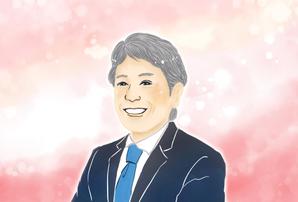 真理*✦絵(まりえ) (mariemoi)さんの【不動産】事業告知DM送付用　官製はがきに使用する色鉛筆タッチの似顔絵制作への提案