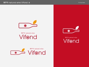 Y's Factory (ys_factory)さんのダイニングバー　「Vifond」のロゴへの提案