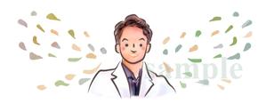 エニーナ (Anyna)さんのクリニックの院長のイラストへの提案
