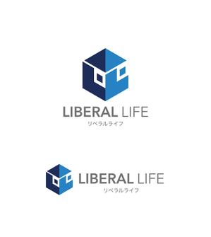 horieyutaka1 (horieyutaka1)さんの不動産仲介営業会社「LIBERAL　LIFE（リベラルライフ）」のロゴ（商標登録予定なし）への提案