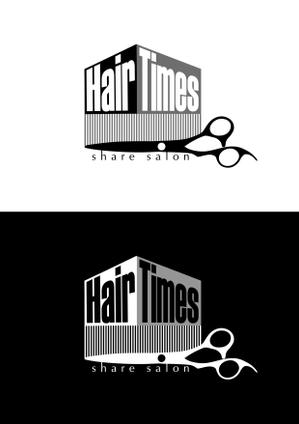 skipers2012さんのシェアヘアーサロン「Hair Times」のロゴ作成依頼への提案