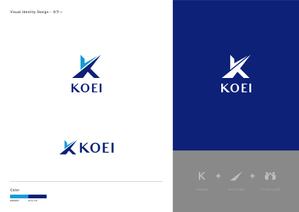 Gold Design (juncopic)さんの塗料商社「株式会社コーエイ」の企業ロゴ制作依頼への提案