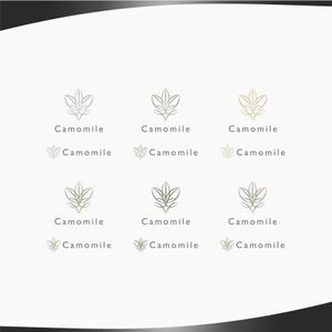 D.R DESIGN (Nakamura__)さんの美容フェイシャルエステサロン「Camomile - カモミール」のロゴへの提案