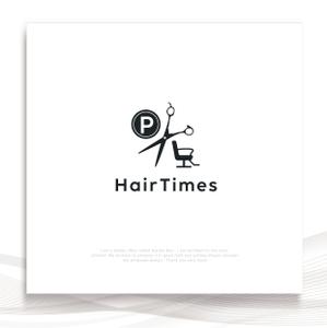 Marble Box. (Canary)さんのシェアヘアーサロン「Hair Times」のロゴ作成依頼への提案