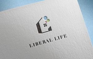 d-o2 (d-o2)さんの不動産仲介営業会社「LIBERAL　LIFE（リベラルライフ）」のロゴ（商標登録予定なし）への提案