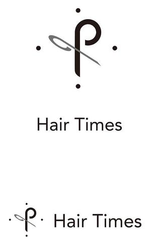 田中　威 (dd51)さんのシェアヘアーサロン「Hair Times」のロゴ作成依頼への提案