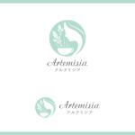 Cosmic design (cosmic_design)さんのハーブティー販売の「Artemisia」「アルテミシア」のロゴへの提案