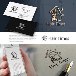 drkigawa (drkigawa)さんのシェアヘアーサロン「Hair Times」のロゴ作成依頼への提案