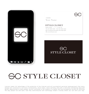 tog_design (tog_design)さんの眼鏡店舗　「STYLE CLOSET」のロゴマークへの提案
