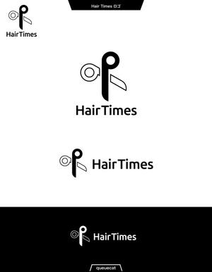 queuecat (queuecat)さんのシェアヘアーサロン「Hair Times」のロゴ作成依頼への提案