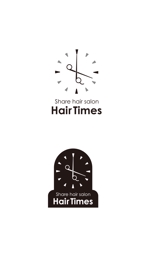 serve2000 (serve2000)さんのシェアヘアーサロン「Hair Times」のロゴ作成依頼への提案
