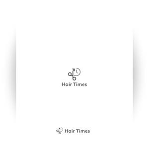 KOHana_DESIGN (diesel27)さんのシェアヘアーサロン「Hair Times」のロゴ作成依頼への提案