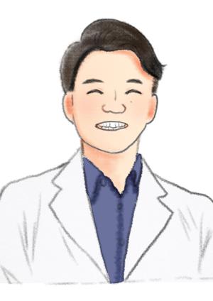 ここあ ()さんのクリニックの院長のイラストへの提案