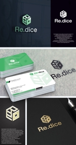 take5-design (take5-design)さんのリフォーム工事、外構工事を中心とした会社　リダイス合同会社　「Re.dice」　のロゴへの提案