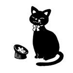 nyamo (nyamo_0000)さんの猫用食器のイラスト作成への提案