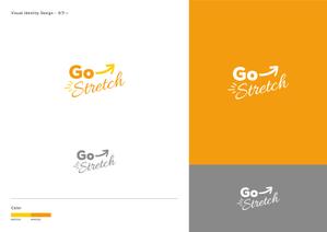 Gold Design (juncopic)さんのストレッチ専門店「Go Stretch」のロゴ（商標登録予定なし）への提案