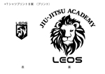 extra (extra)さんのブラジリアン柔術アカデミー「LEOS JIU JITSU ACADEMY」のTシャツデザインへの提案