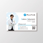 T-aki (T-aki)さんの輸入貿易会社「Plutus LLC」の名刺デザインへの提案