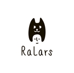 Q (Q_DESIGN)さんの猫のイメージが入った「RaLars」のロゴへの提案