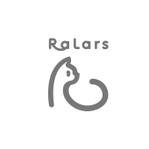 Q (Q_DESIGN)さんの猫のイメージが入った「RaLars」のロゴへの提案