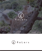 smoke-smoke (smoke-smoke)さんの猫のイメージが入った「RaLars」のロゴへの提案