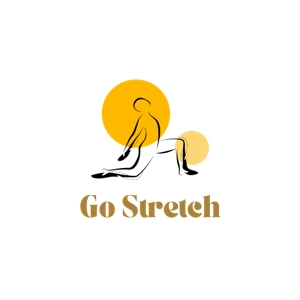glass555 (glass555)さんのストレッチ専門店「Go Stretch」のロゴ（商標登録予定なし）への提案