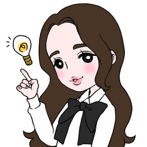 EMIMÜ(エミム) (EMIMU-Lan_cers-)さんの韓国ソウル江南の地域情報ブログ執筆者（女性）のキャラクターデザインへの提案