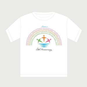 ののはなデザイン事務所 (nonohana_m)さんの事業所5周年記念Tシャツデザインへの提案