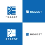 m_flag (matsuyama_hata)さんのリフォーム、不動産事業「RE＆EST」(リアンドエスト)のロゴ作成への提案