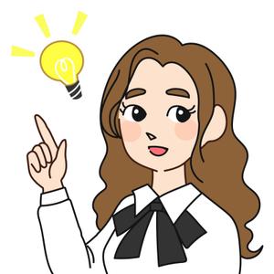 華純 (kasumigaze)さんの韓国ソウル江南の地域情報ブログ執筆者（女性）のキャラクターデザインへの提案