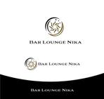 nananaki (nananaki)さんのGirl's Bar の「Bar Lounge Nika」のロゴについてです。への提案