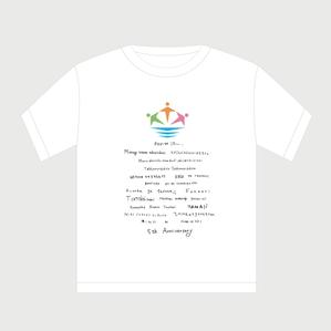 ののはなデザイン事務所 (nonohana_m)さんの事業所5周年記念Tシャツデザインへの提案