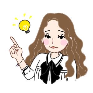 しみしみ (itimatu5label)さんの韓国ソウル江南の地域情報ブログ執筆者（女性）のキャラクターデザインへの提案