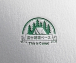 d-o2 (d-o2)さんのキャンプ場『This is camp！富士朝霧ベース』のロゴデザインへの提案
