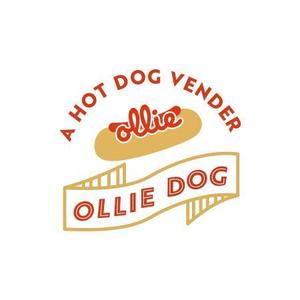 etoru design (natsumi_o)さんのキッチンカーでのホットドック販売、〈OLLIE DOG〉のロゴへの提案