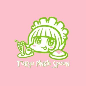 illustyasan (illustyasan)さんの「Tokyo Pinkie Spoon」のロゴ作成への提案