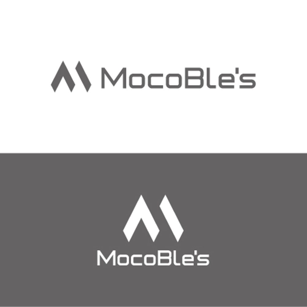 アウトドアブランド MocoBle's（モコブルズ）のロゴ作成