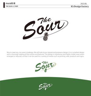 K'z Design Factory (kzdesign)さんのTHE SOUR ロゴへの提案