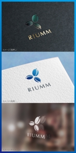 mogu ai (moguai)さんの「RIUMM株式会社」のロゴ作成への提案